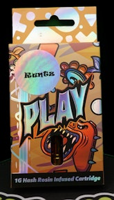 Runtz ━ 1g Hash Rosin Infused ━ 510 Cart ━ Play