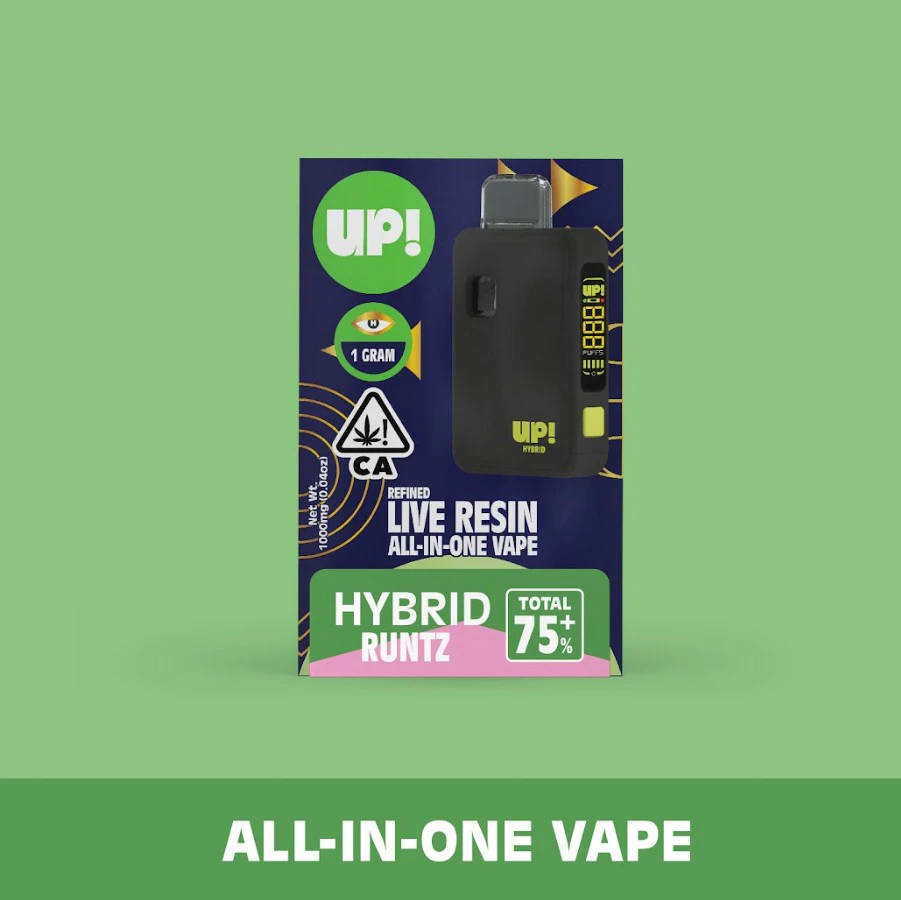 UP! - UP!: Runtz 1g Live Resin AIO V2 (H) Main Image