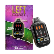 Left Coast - Runtz x Toad Venom x GG4 - AIO Vape - 3g