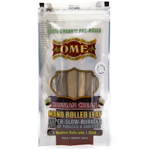 LA Wholesale Kings - Russian Cream Flavor 3ct Organic Palm Leaf Wraps