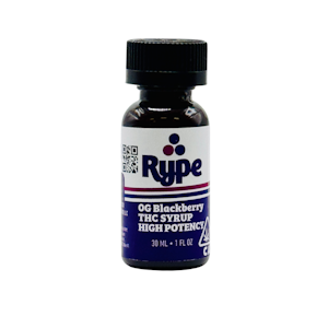 Rype - OG Blackberry 100mg Syrup - Rype