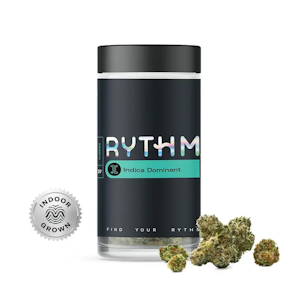 RYTHM - GMO | Mixed Buds Flower | Indica Hybrid | 28g