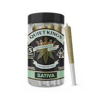 Quiet Kings | Lemon Zest | Sauce & Diamond Infused Pre-Roll 5pk | 2.5g