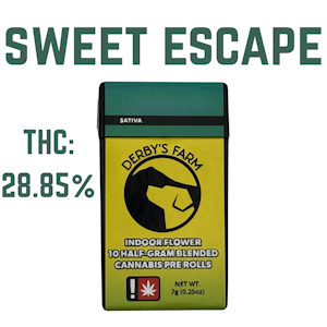 Derby's Farm - Derbys | Preroll 10pk/5g [S] | Sweet Escape