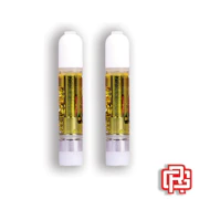 Baked Banana Flavored "Twists" Vape Cartridges | 1g 2pk (Distillate)