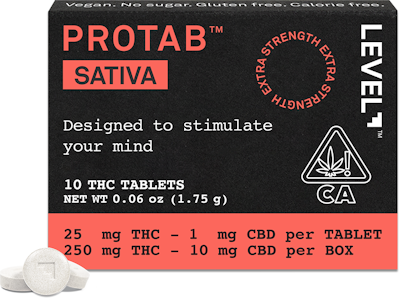 LEVEL+ - SATIVA PROTAB