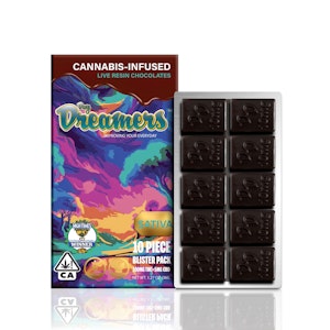 DAY DREAMERS CHOCOLATES - Sativa | Day Dreamers | 100mg THC