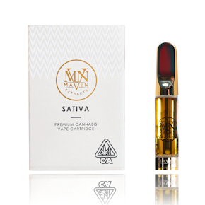 Maven Genetics | Vape Cartridge | Gold Blend | Orange Bellini | 1g