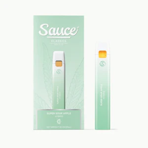 SAUCE - SAUCE | SUPER SOUR APPLE - AIO | CARTRIDGE | 1G
