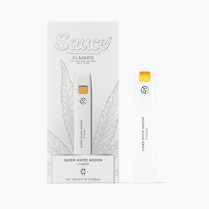 SAUCE - SAUCE | SUPER WHITE WIDOW - AIO | CARTRIDGE | 1G