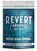 Sour Blue Diesel PRE GROUND Infused Flower 14G