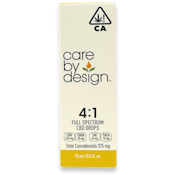 Care By Design - Full Spectrum CBD Drops - 4:1 - Tincture - 15ml