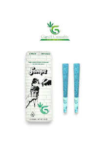 Gipsol LLC - Scoops - Sunset sherbet & Cherry Pie Infused Pre-Roll( 2 x .75G)