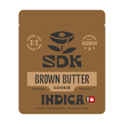 Brown Butter Cookie | 200mg 1:1 (THC:CBN) (Live Hash Rosin)