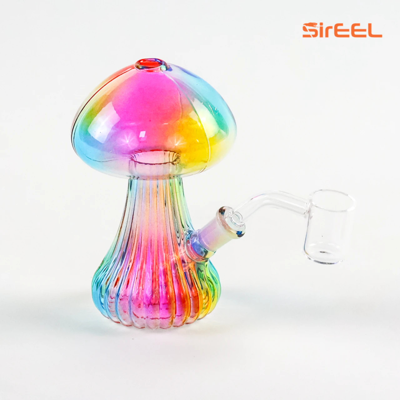 Luv Buds - SirREEL 5" DAB RIG W/ BANGER; SHROOM Main Image
