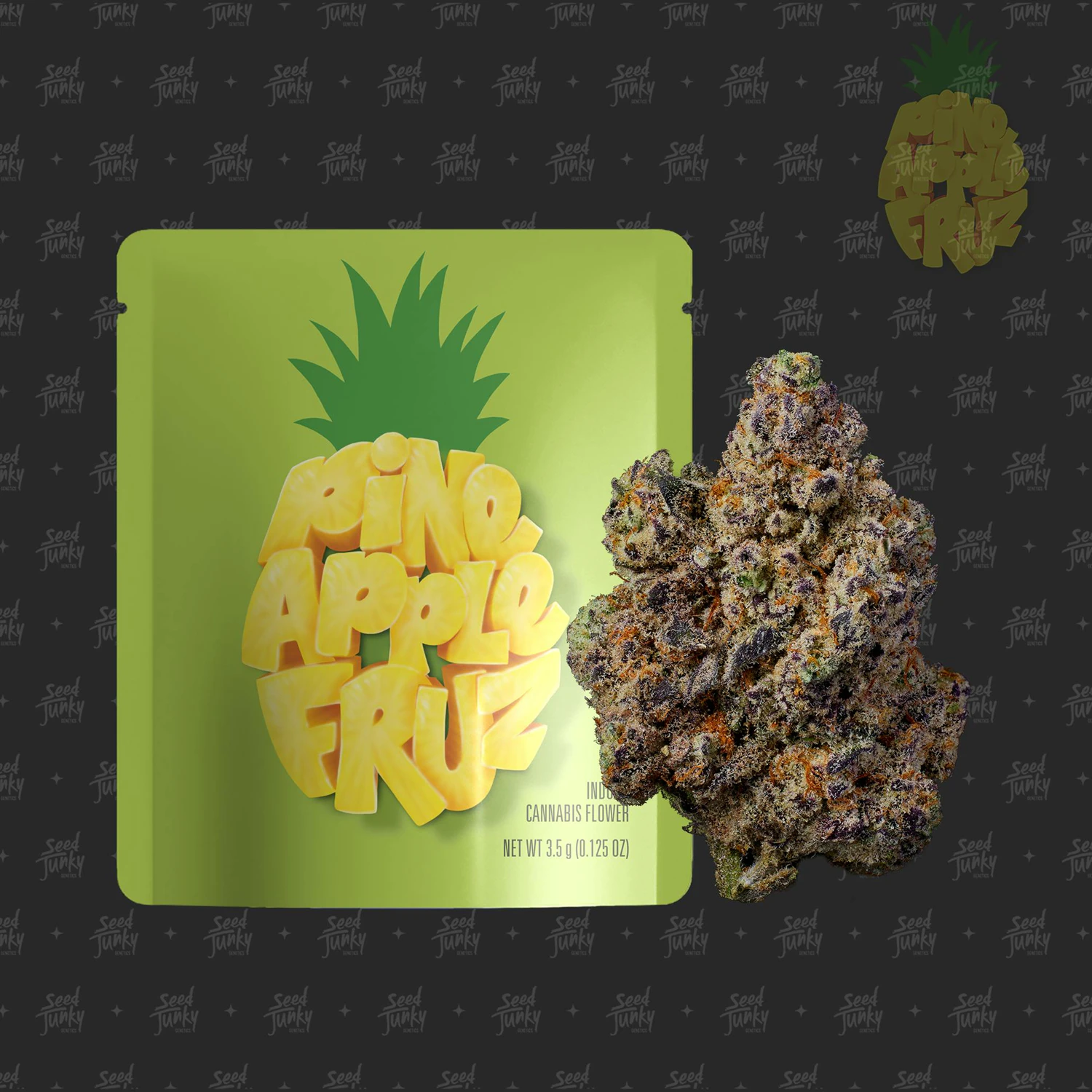 Seed Junky - SEED JUNKY | PINEAPPLE FRUZ | FLOWER | 3.5G Main Image