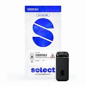 SELECT - SELECT - ESSENTIALS BRIQ KC KUSH 2 GRAM DISPOSABLE VAPE CART