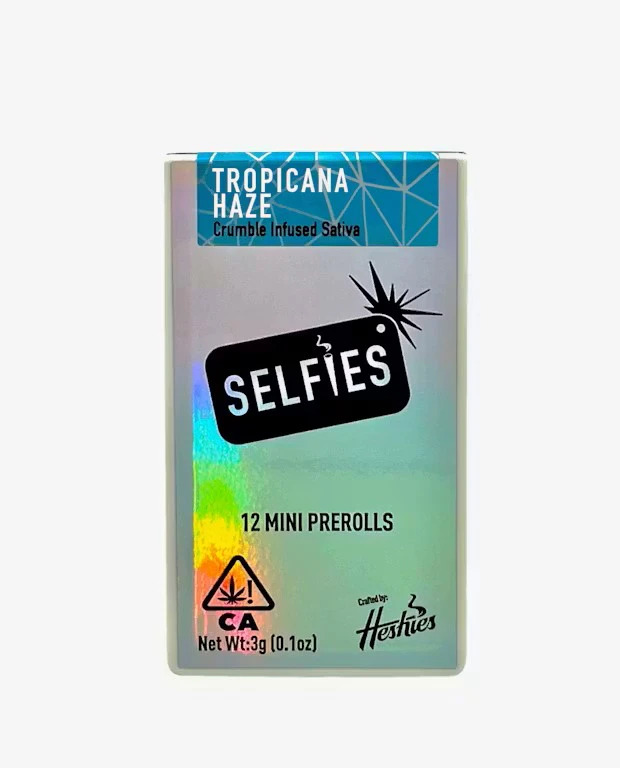 SELFiES - SELFIES - 3g - 12ct Infused Minis Pre Rolls - Tropicana Haze Main Image