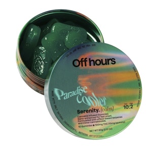 OFF HOURS - Paradise Cooler "Serenity" | Off Hours | Gummies | 10pcs | 10mg