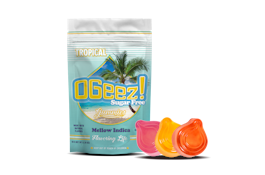 Tropical Indica Sugar Free 10pk Gummies - 100mg