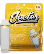 Jeeter-All In One-SFV OG-Hybrid-Concentrates Diamonds-1g-87.1%