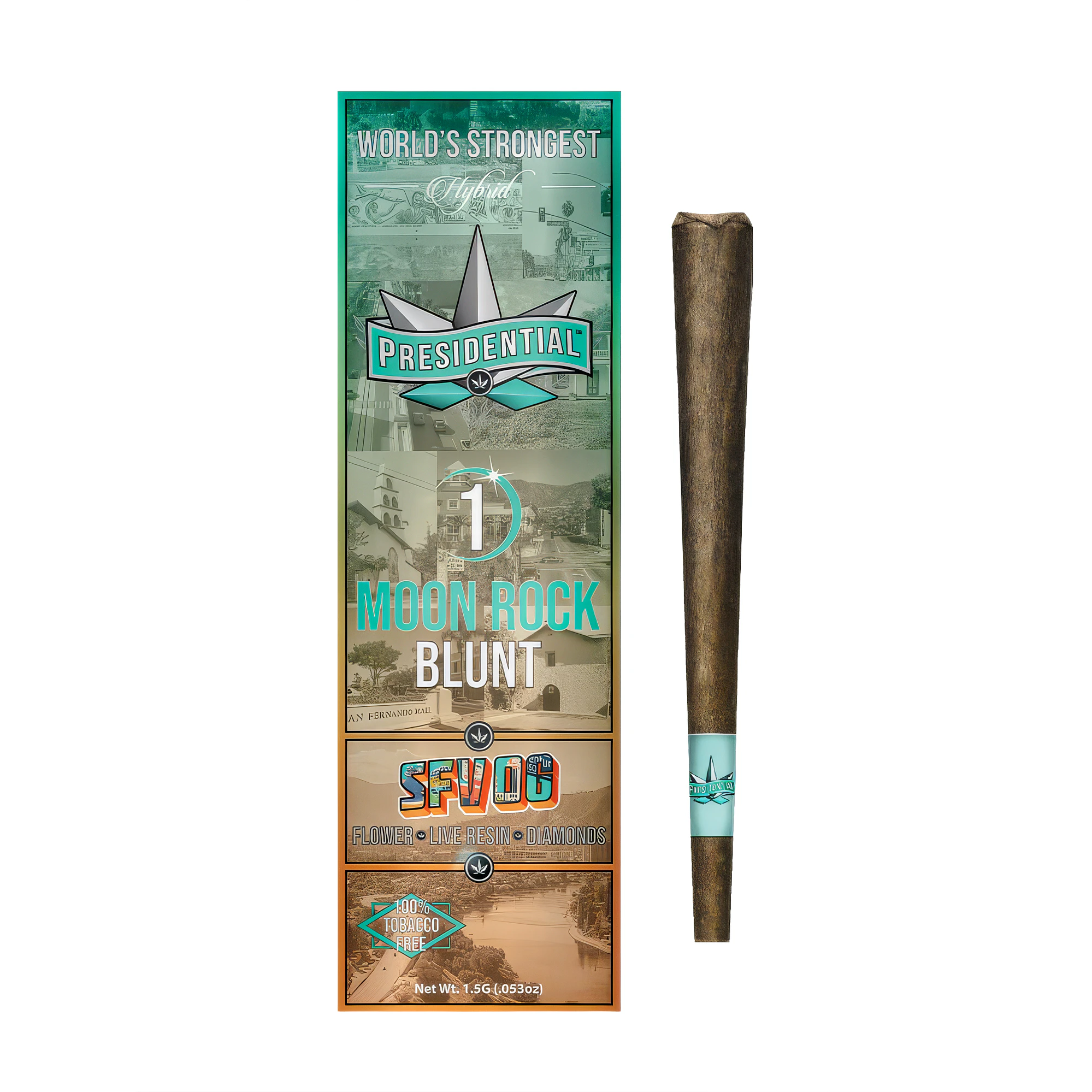 Presidential - Presidential Moon Rock Infused Blunt SFV OG 1.5g Main Image