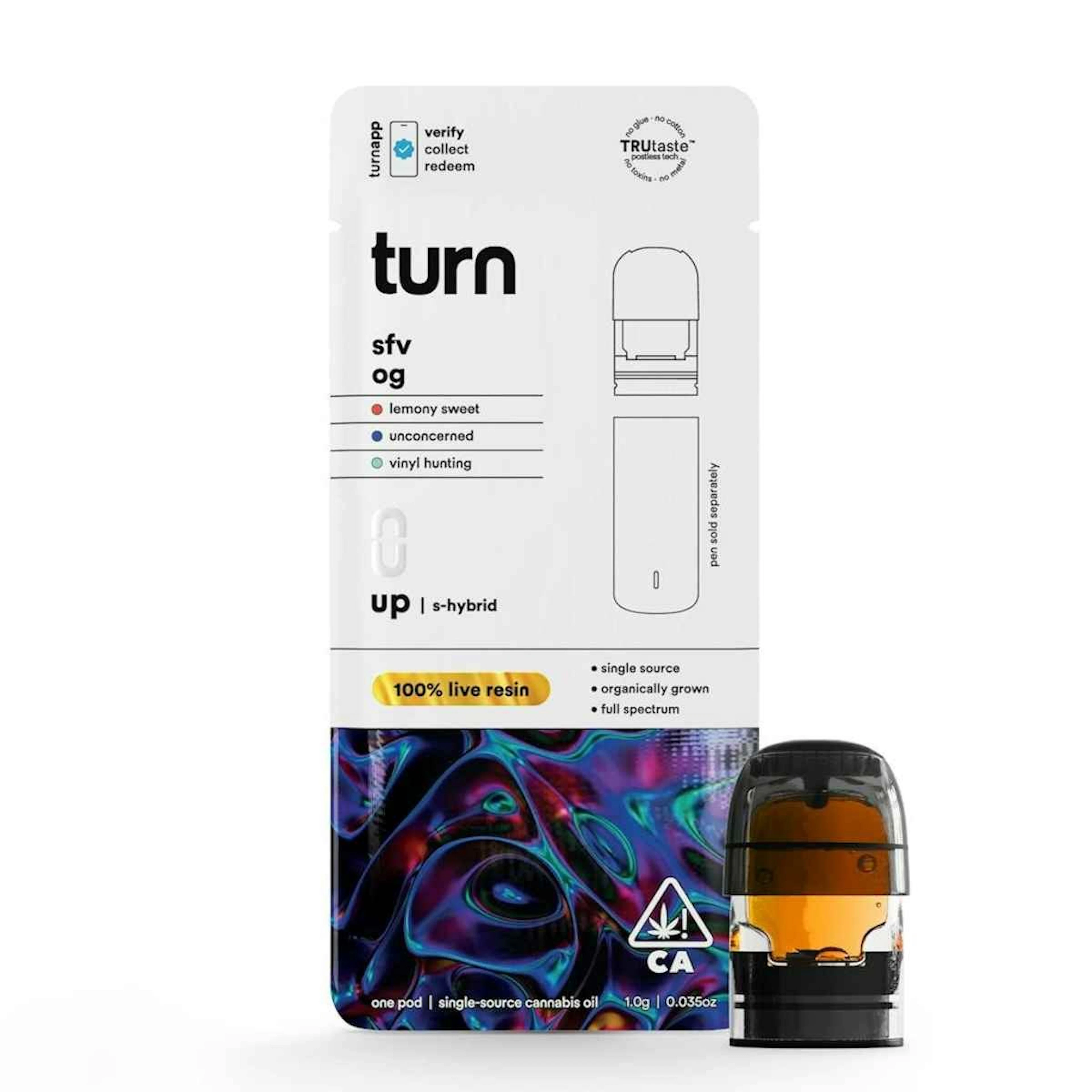 Turn SFV OG Live Resin POD 1.0g