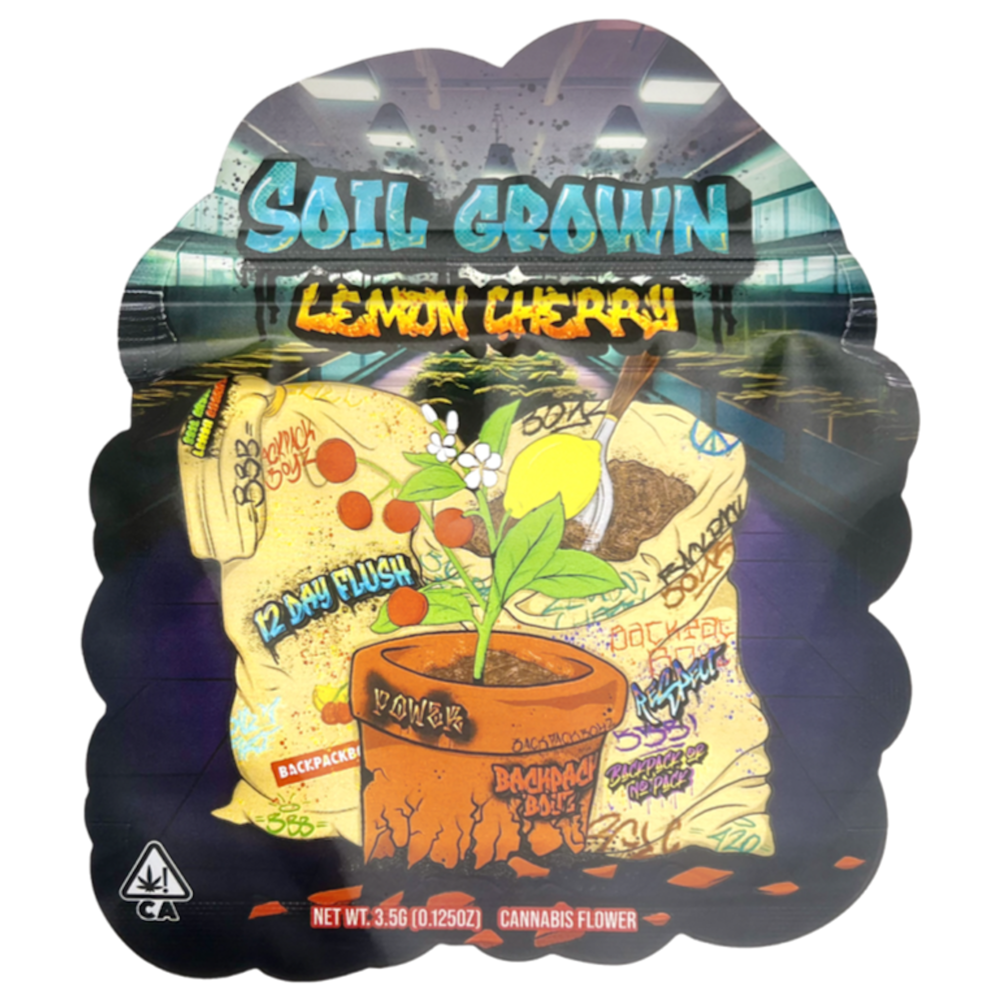 Soil Grown Lemon Cherry 32.67% THC (H) | BackpackBoyz| 3.