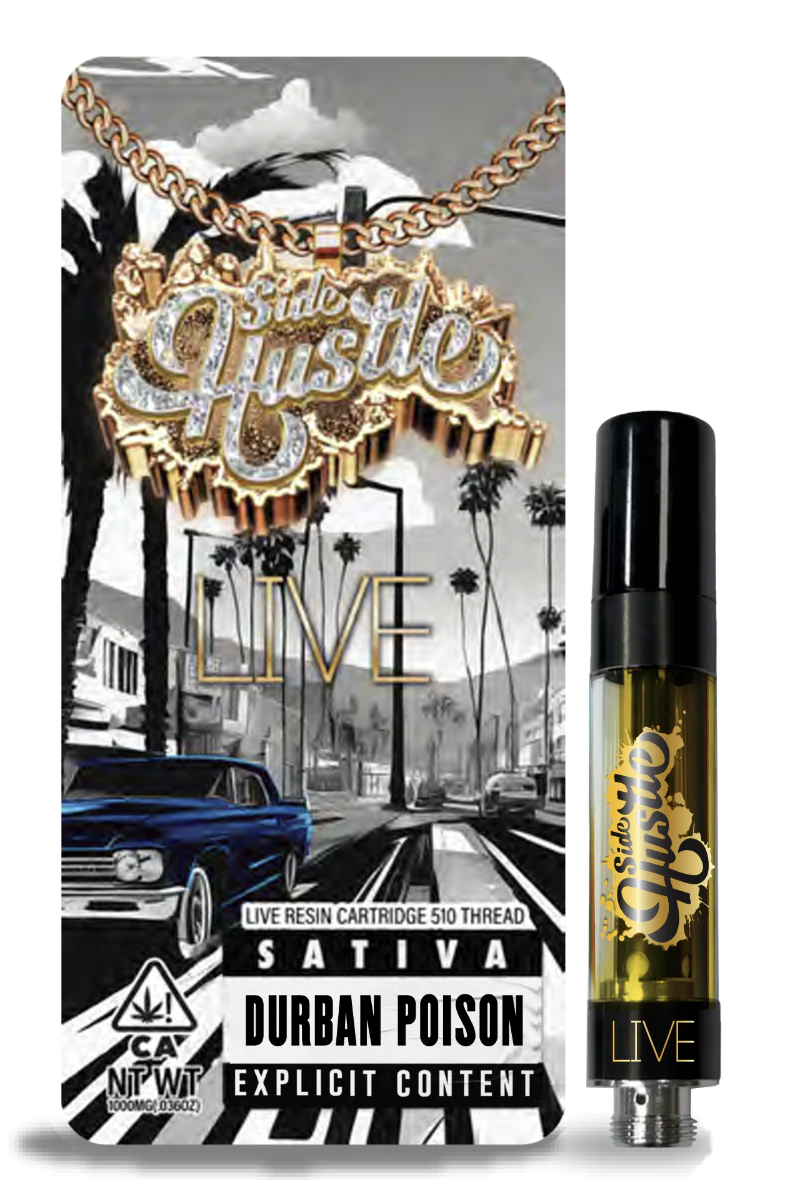 Side Hustle - Side Hustle - Durban Poison Live Resin Vape 1g Main Image