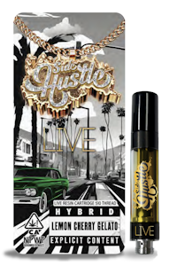 SIDE HUSTLE - Side Hustle - Lemon Cherry Gelato Live Resin Vape 1g