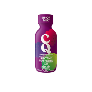 CANNABIS QUENCHER - CQ - Drinks - Shots - Nighttime Berry - 100MG