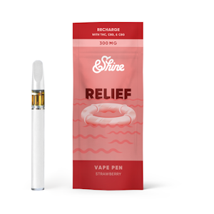 &SHINE - &shine | RELIEF Strawberry Vape Pen | 0.3g