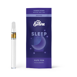 &SHINE - &shine | SLEEP Huckleberry Vape Pen | 300mg
