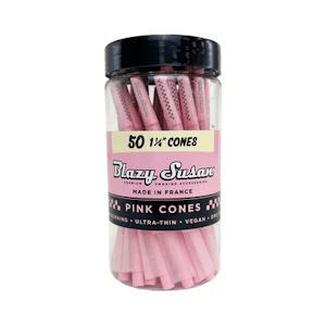 BLAZY SUSAN - Blazy Susan Pink Cones 1 1/4 50ct.