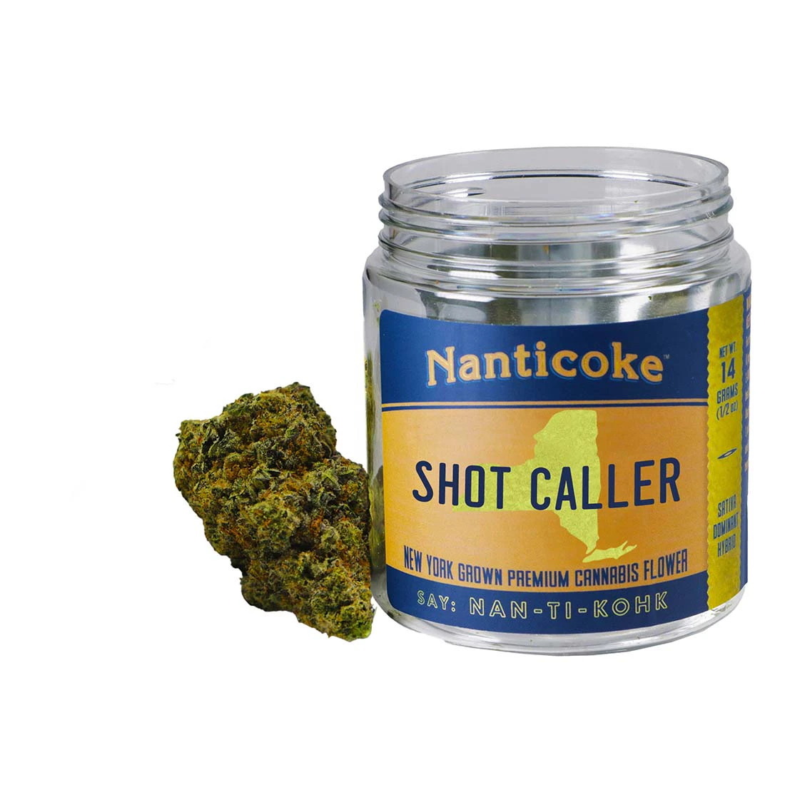 Nanticoke - Shot Caller 14g Flower Jar Main Image