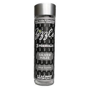 ZIZZLE - Silver Haze - 3pk Pre-Rolls