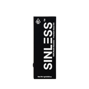 Sinless - Governmint Oasis (H) 53.1%THC| SINLESS |1g Live Rosin AIO