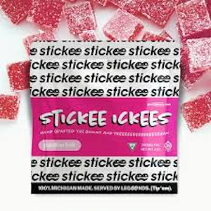 STICKEE - Stickee Ickees- Passion Fruit Gummies 200mg