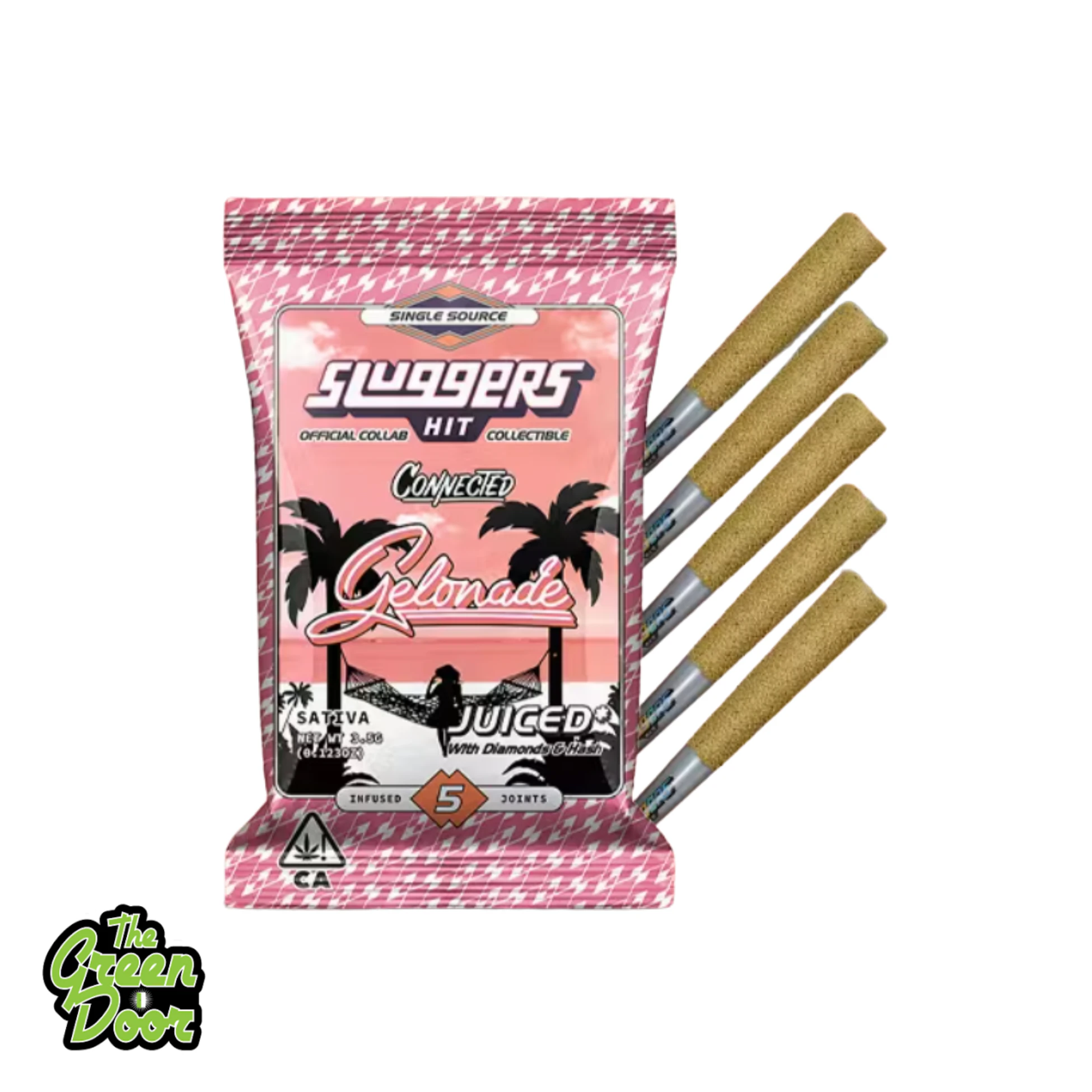Sluggers Hit - Sluggers - Gelonade - Inf Preroll - 5PK - 3.5g Main Image
