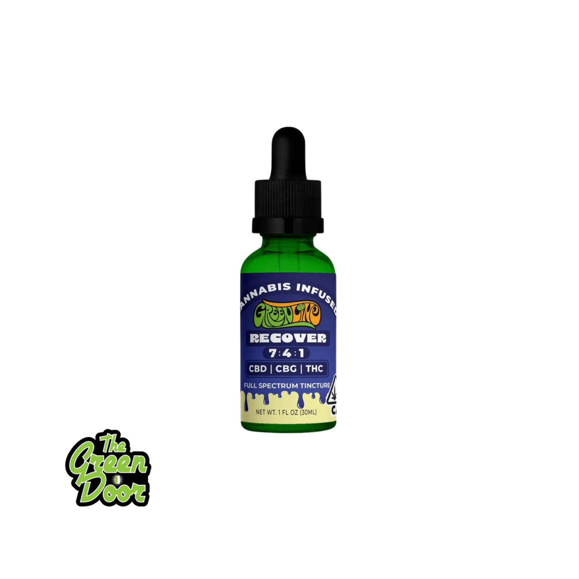 Greenline - GREENLINE - RECOVER - CBG:CBD:THC - Tincture - 30 mL -  Main Image