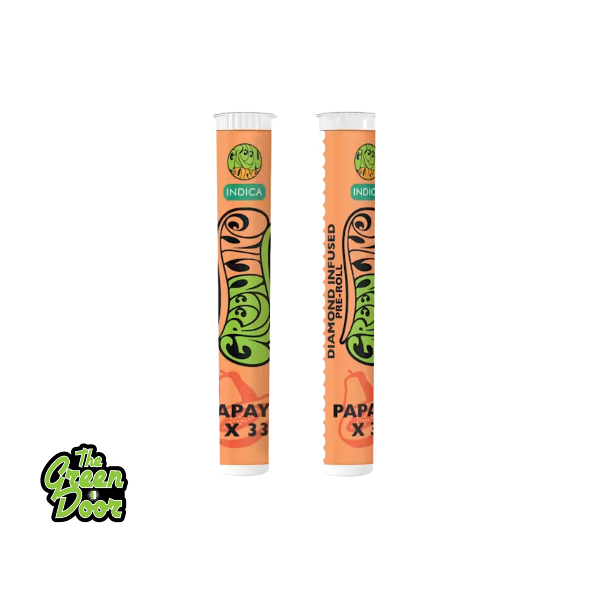 Greenline - GREENLINE - Papaya X 33 - Infused Pre Roll - 1g Main Image