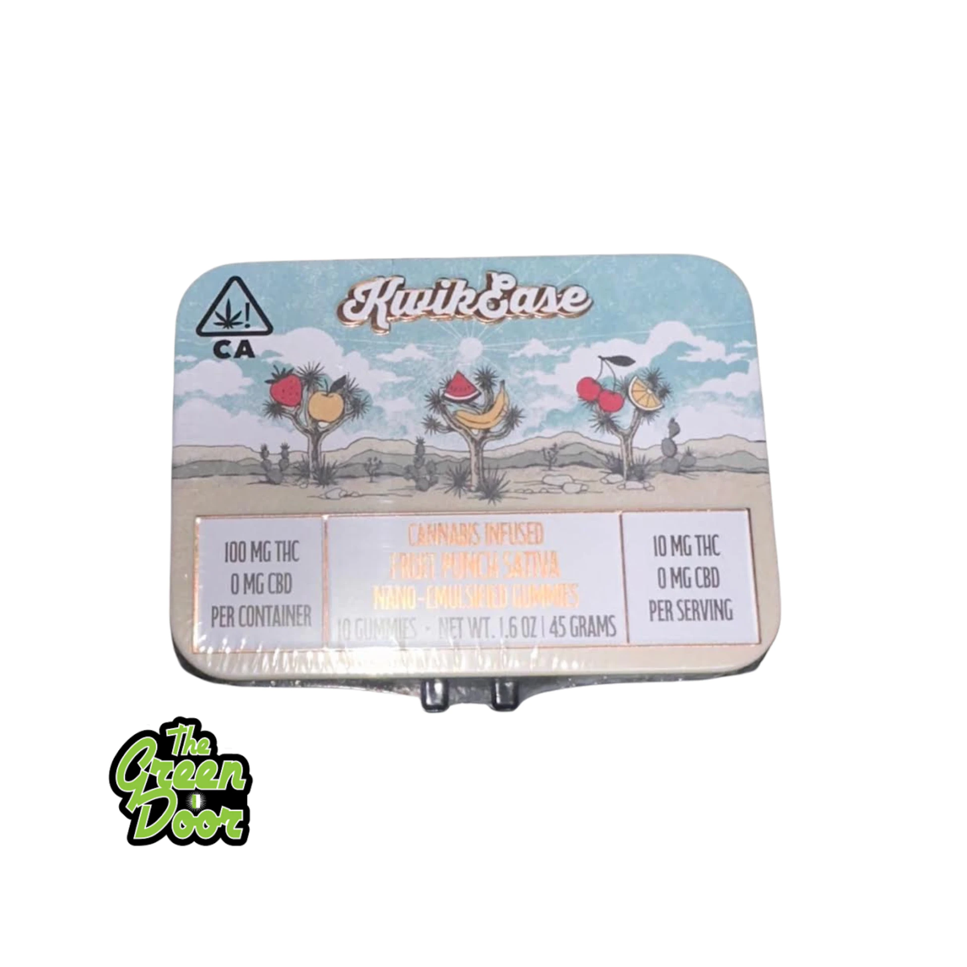 KWIK EASE - Kwik Ease - Fruit Punch  - Gummies - 100mg Main Image