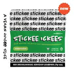 STICKEE - Stickee Ickees- Watermelon Gummies 200mg