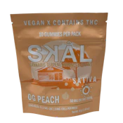 OG Peach Cubes | 5mg THC 2mg CBC 5mg CBG | 10 count