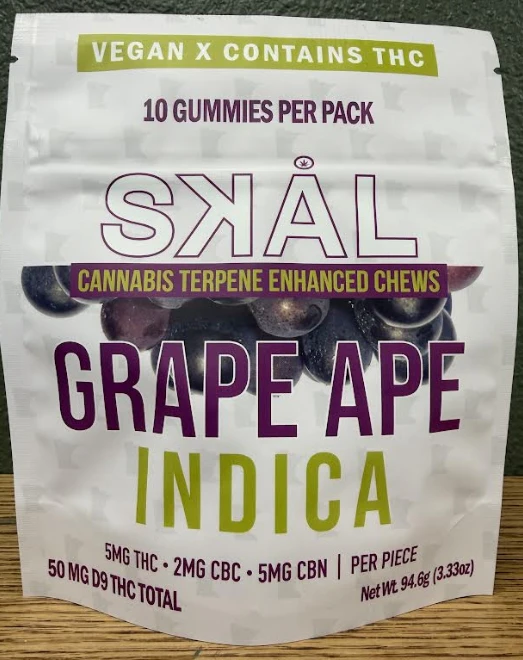 SKAL - SKAL | Grape Ape Indica | Edibles Main Image