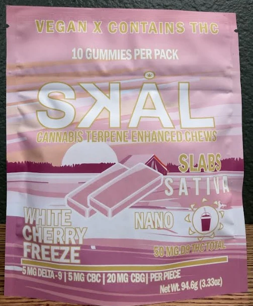 SKAL - SKAL- Slabs | White Cherry Freeze Sativa | Edibles Main Image