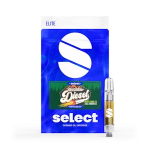 SELECT - SELECT - ELITE MOUNTAIN DIESEL TERPOLOGIST 1 GRAM VAPE CART