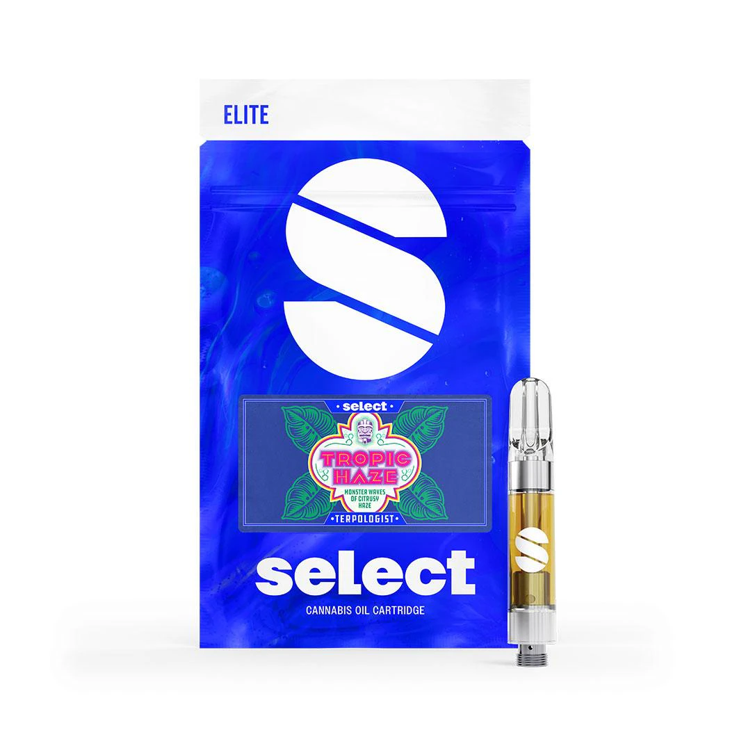 Select - SELECT - ELITE TROPIC HAZE TERPOLOGIST 1 GRAM VAPE CART Main Image