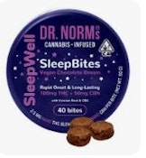 [DR NORMS] 2:1 THC:CBN BROWNIES - 100MG - SLEEPBITES (I)