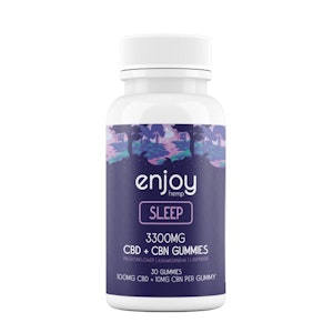 Enjoy Hemp Wellness - Enjoy Hemp CBD + CBN Sleep Gummies 3300 mg (30 count)